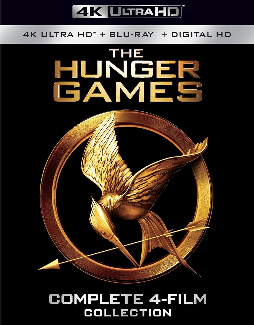 The Hunger Games: Complete 4-Film Collection (Bundle) 4k