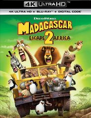 Madagascar: Escape 2 Africa (2008) 4k
