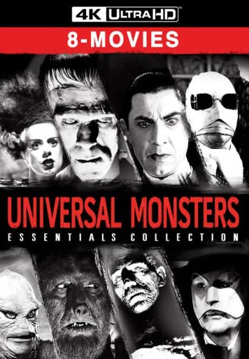 Universal Monsters 8-Pack 4k