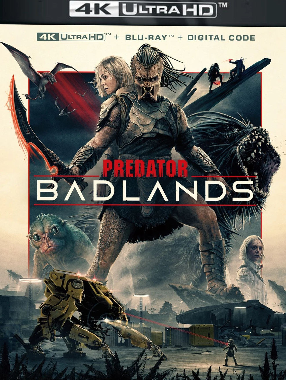 Predator: Badlands (2025) 4k