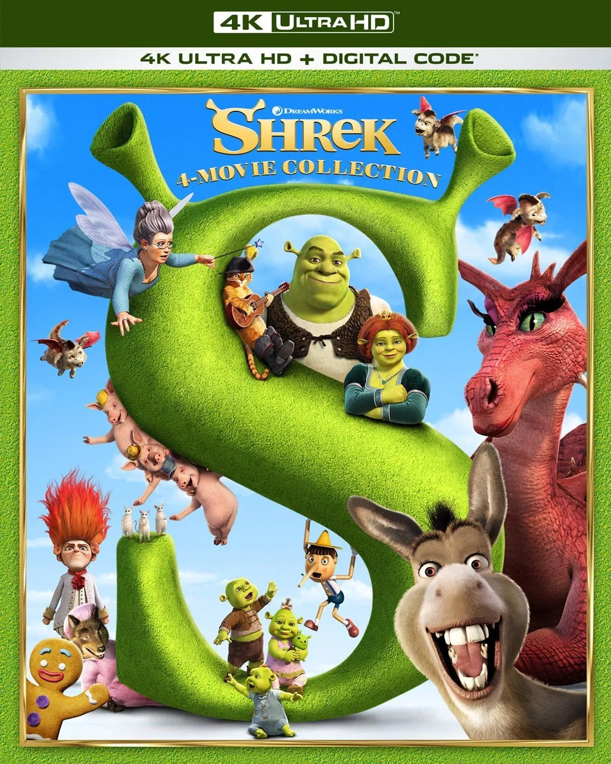 Shrek 4-Movie Collection (Bundle) 4k