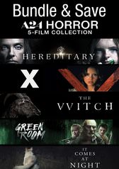 A24 Horror 5-Film Collection (Hereditary, X, Green Room, The Witch, It Comes At Night)