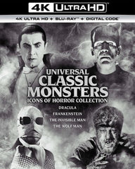 Universal Classic Monsters: Icons of Horror Collection 4k