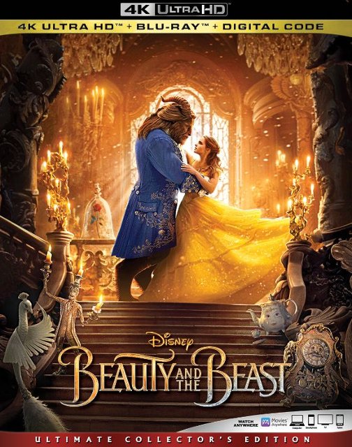 Beauty and the Beast (Live Action) (2017) 4k