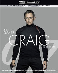 James Bond: Daniel Craig 4 Movie Collection 4k