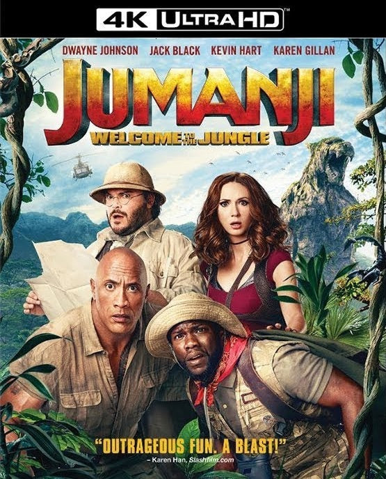 Jumanji: Welcome to the Jungle 4k