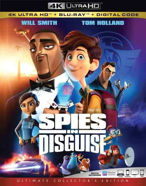 Spies in Disguise 4k