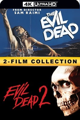 The Evil Dead 1 & 2 Double Feature (Bundle) 4k